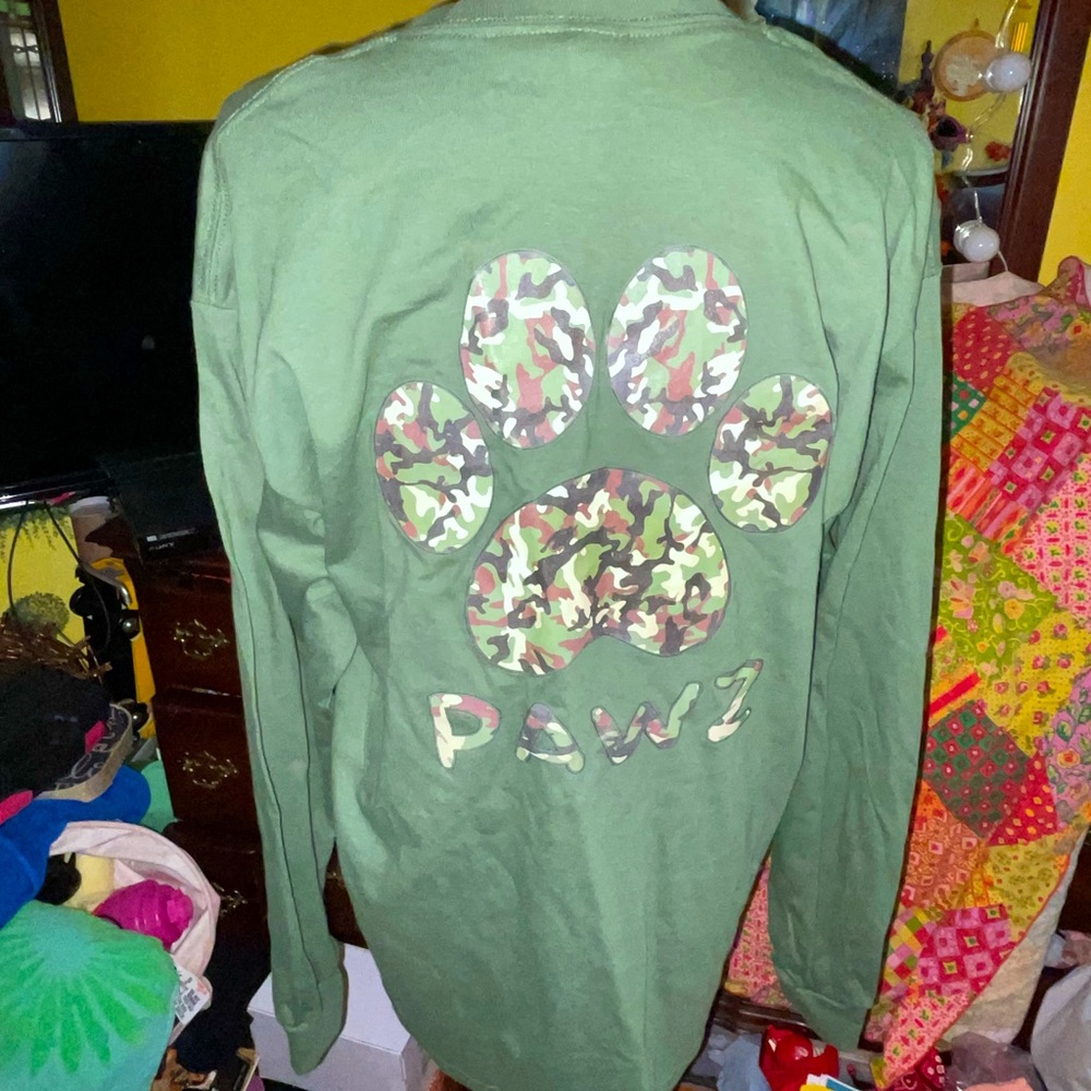 Pawz camo long sleeve